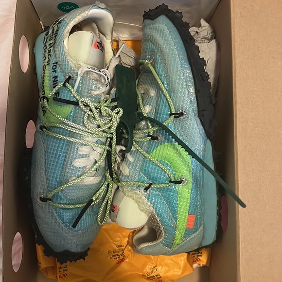 Off White Waffle Racer Vivid Sky - Picture 6 of 9
